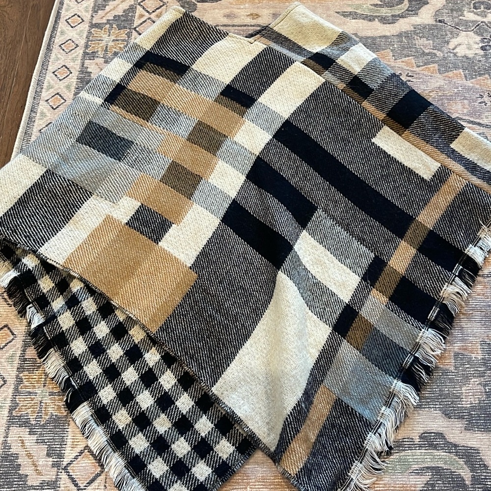 Reversible shrug/poncho